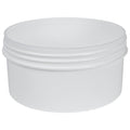 16 oz. White Polypropylene Straight-Sided Round Jar with 120/400 Neck (Cap Sold Separately)