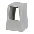 Gray Polypropylene Weather Hood/Pedestal for Plastec 15 TEFC (1 & 3 Phase), Plastec 20 TEFC (1 & 3 Phase), Storm 10 TEFC (1 Phase), Storm 12 TEFC (1 & 3 Phase) & Storm 14 TEFC (3 Phase) Series Exhaust Fan Blowers