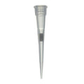 10µL Sterile Natural Polypropylene Universal Filtered Pipette Tips - 96 per Rack; 10 Racks per Case