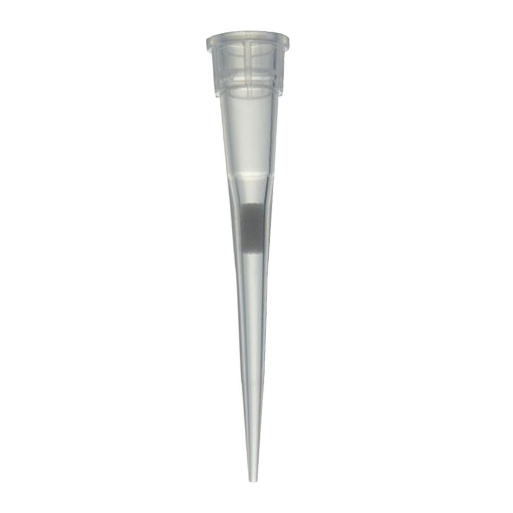 10µL Sterile Natural Polypropylene Universal Filtered Pipette Tips - 96 per Rack; 10 Racks per Case