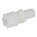 1/4" OD Compression x 1/8" OD Compression Nylon JACO Reducing Union Connector