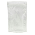4-3/4" W x 7-1/4" L + 2" BG x 3.5 mil Thick Clear Stand-Up Barrier Zipper Pouch - Case of 500