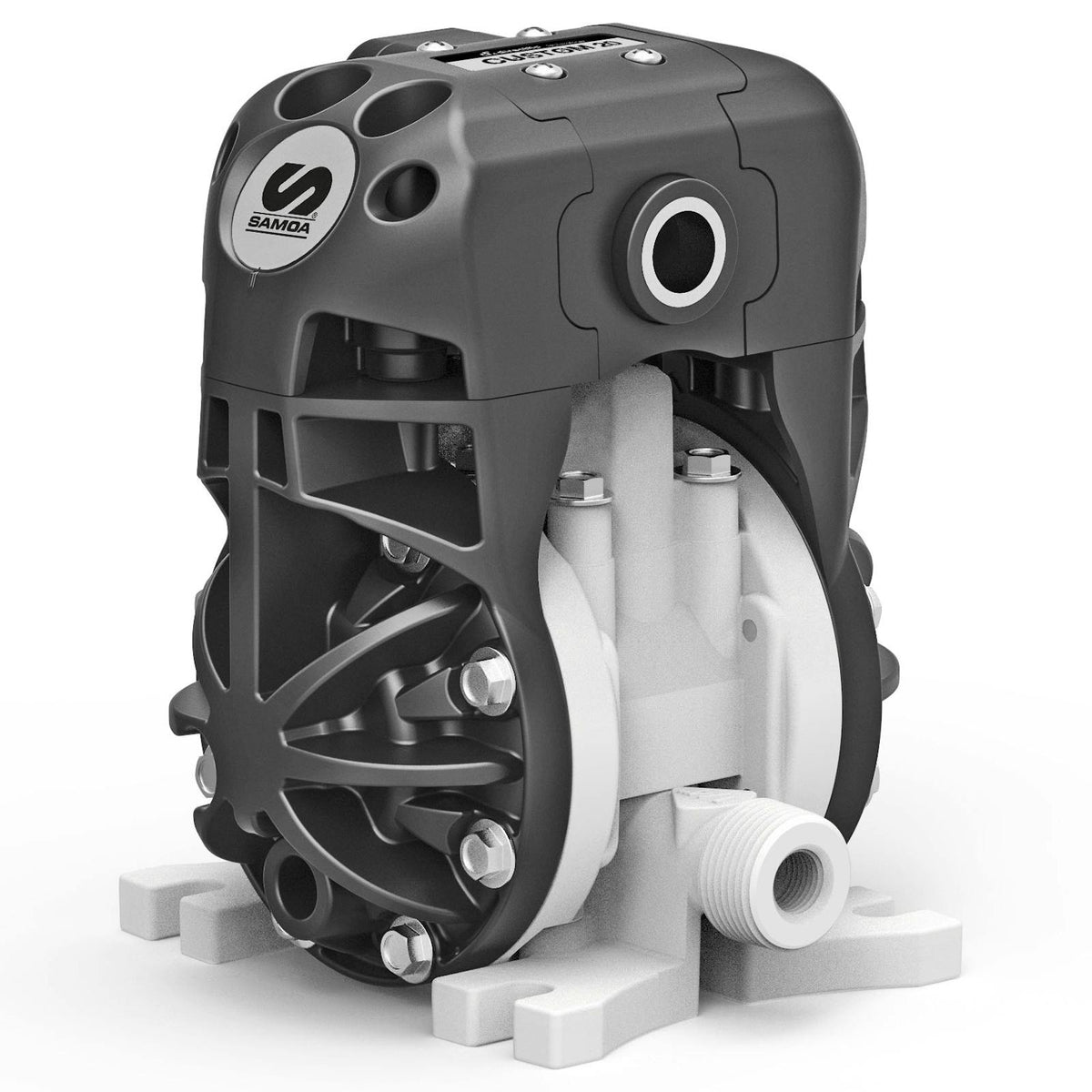 1/4" DC20 Direct Flo 5 GPM Pump with Conductive Acetal Body & PTFE Diaphragm